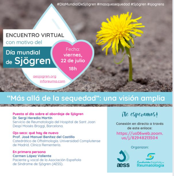 Tertulia virtual sobre el síndrome de Sjögren