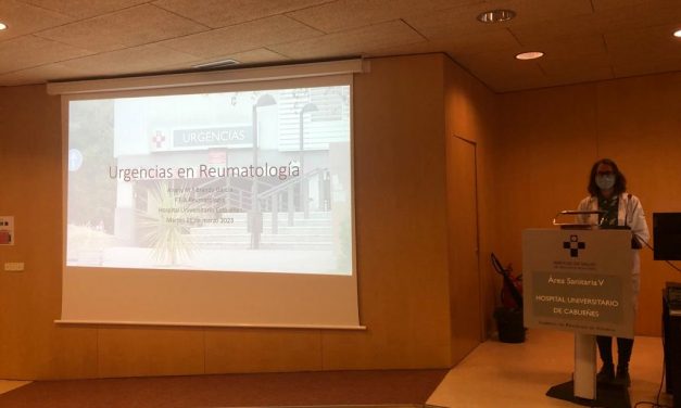 Sesión general de Medicina Interna del Hospital de Cabueñes el 21/03/23