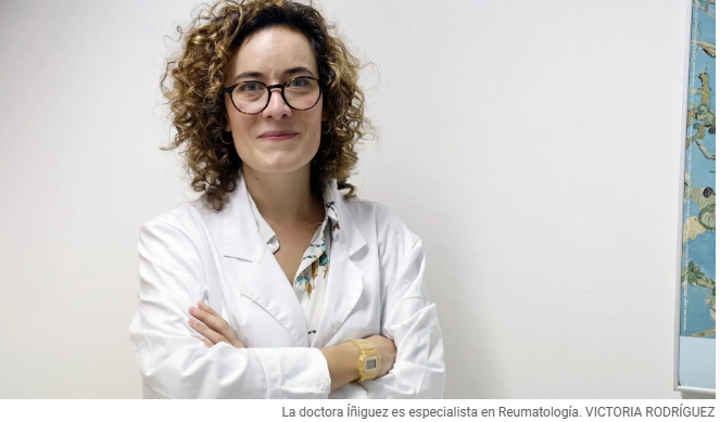 Carlota Íñiguez, reumatóloga: “Si el niño evita usar una articulación al despertarse, es un síntoma de artritis”
