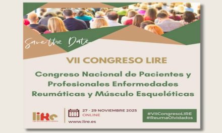 LIRE celebrará su VII Congreso Nacional bajo el lema: ‘Humanizar la reumatología: dar voz a quienes más lo necesitan’