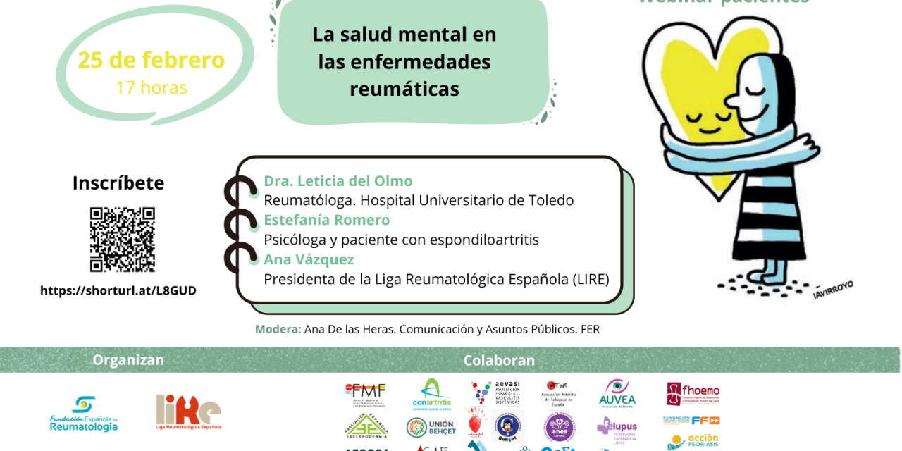 Webinar sobre la salud mental en las enfermedades reumáticas