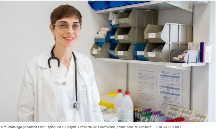 Pilar Espiño, médica: «El problema de la reumatología infantil es que no entiende de citas»
